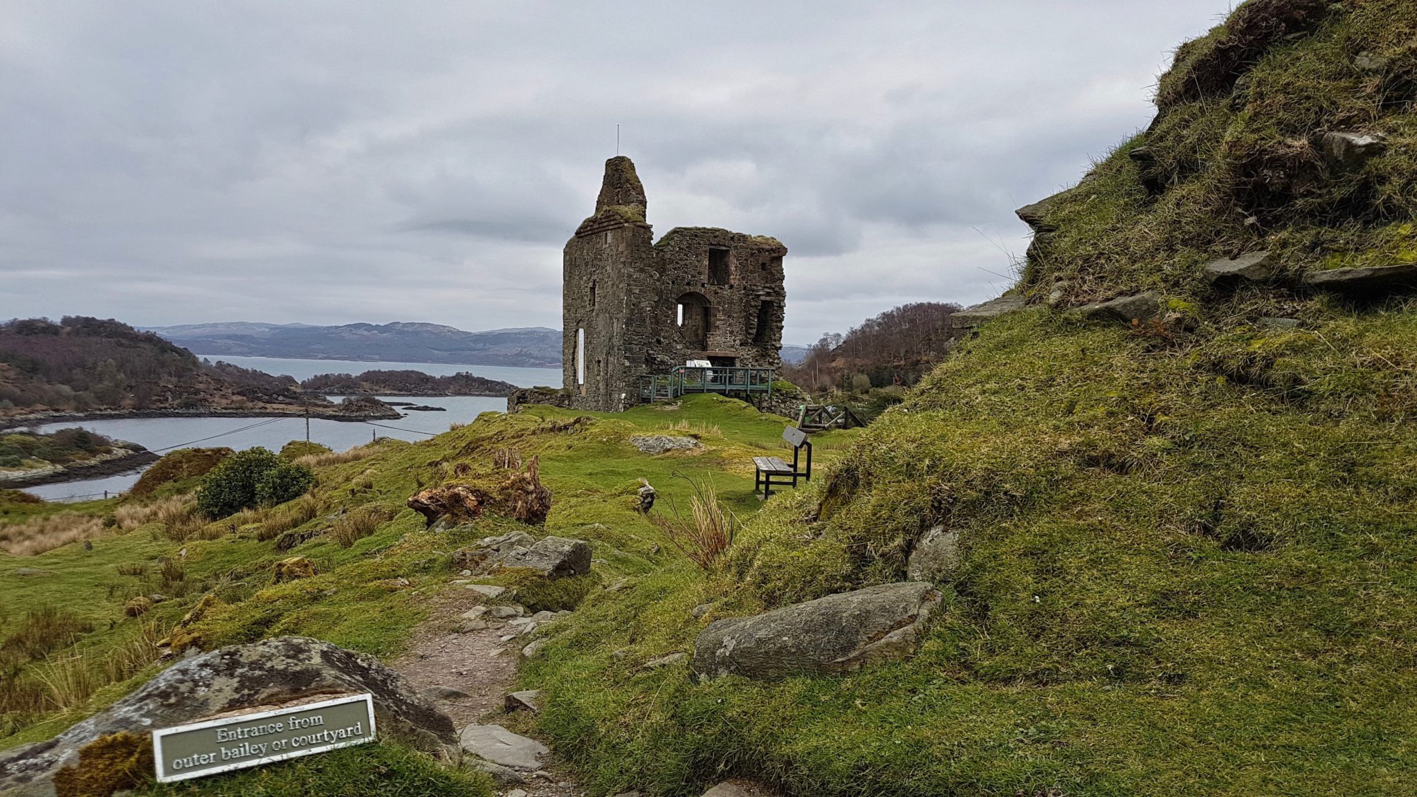 Tarbert Castle | The Scottish Banner