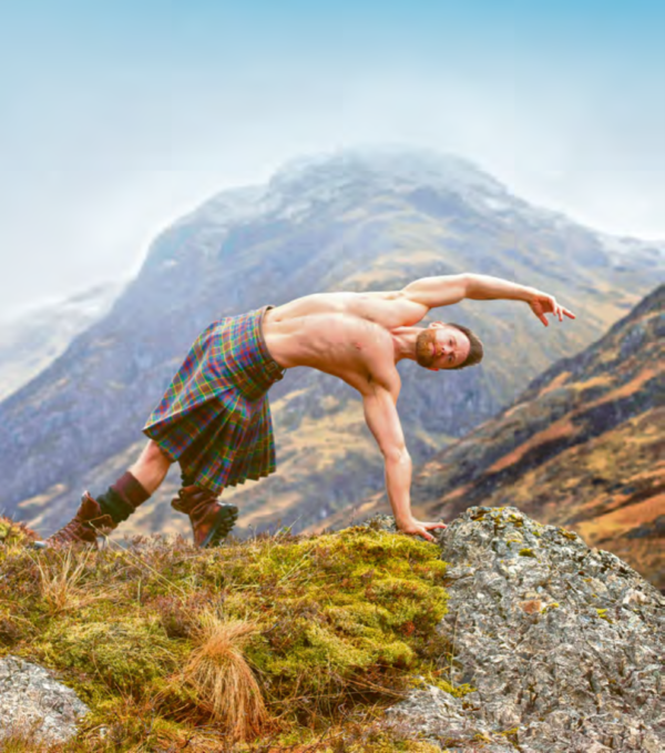 Finlay Wilson-The Kilted Yogi | The Scottish Banner