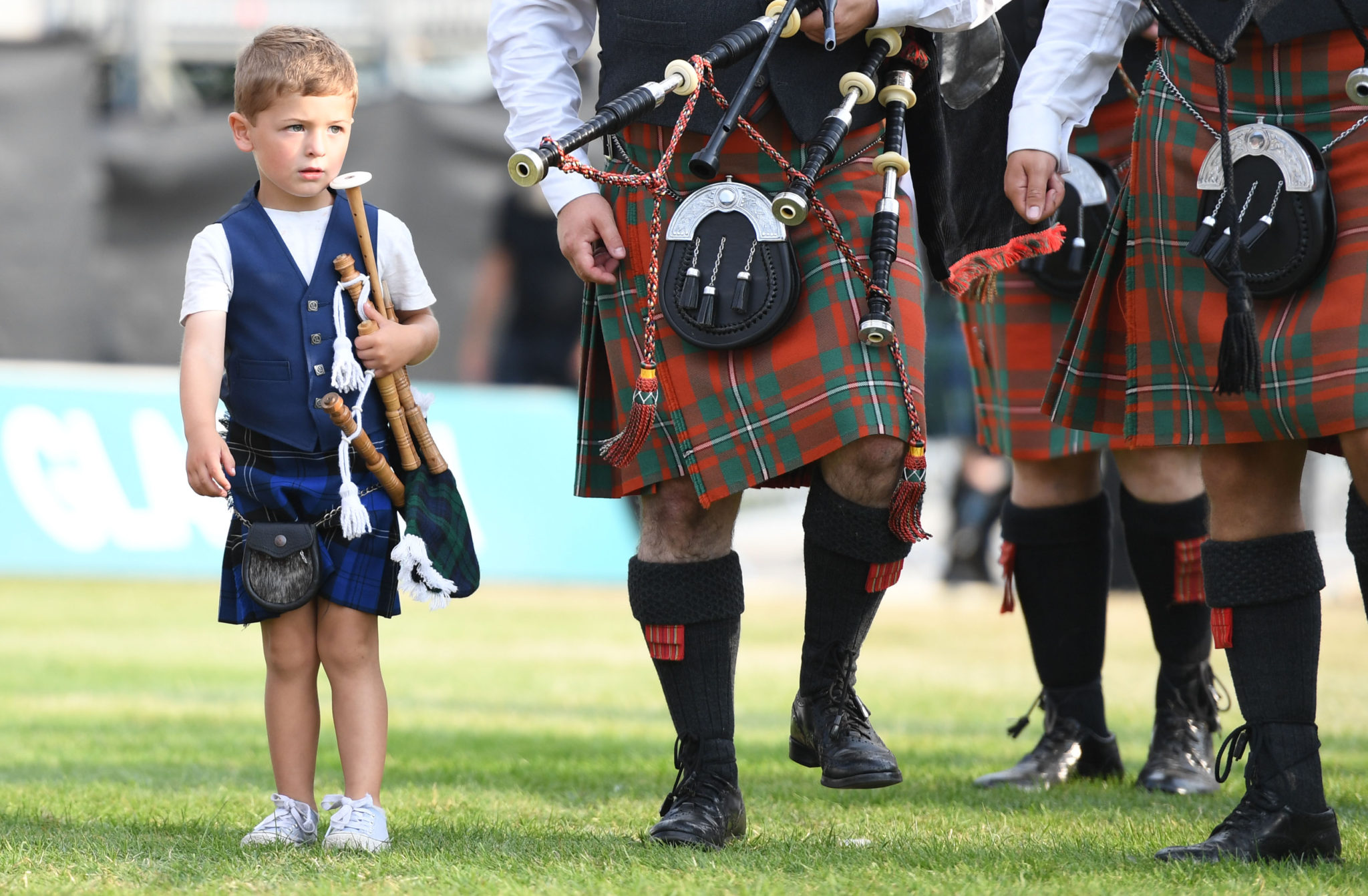 Field Marshal Montgomery win the World Pipe Band Championships The