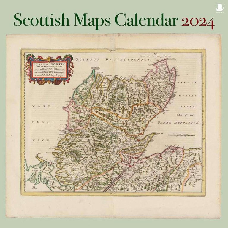 Scottish Maps Calendar 2024 The Scottish Banner